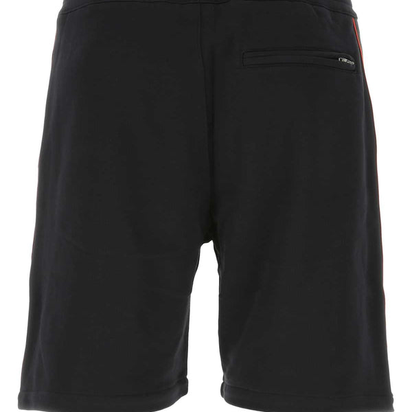Alexander McQueen Shorts? Alexander Mcqueen Men Black Cotton Bermuda Shorts Everyday Lightweight Designer Shorts