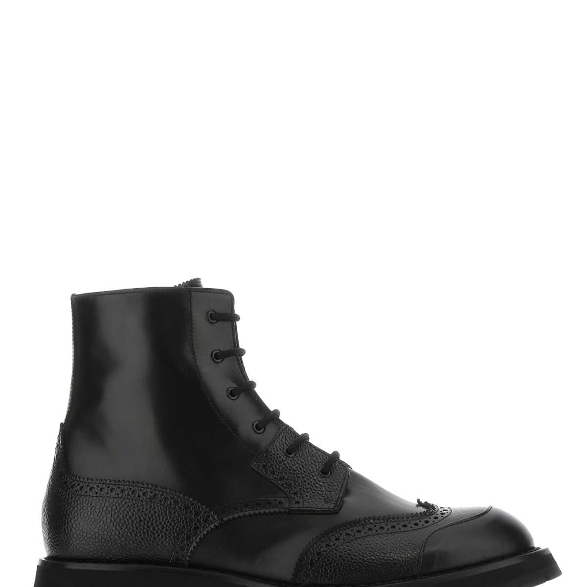 Alexander McQueen boots & booties luxury designer piece front view