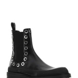 Alexander McQueen premium boots & booties detail and craftsmanship close-up