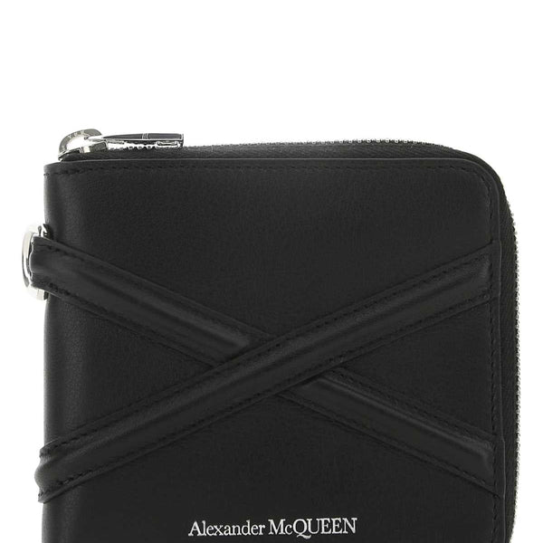 Alexander McQueen wallets luxury designer piece front view