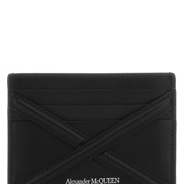 Alexander McQueen wallets luxury designer piece front view
