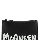 Alexander McQueen wallets luxury designer piece front view