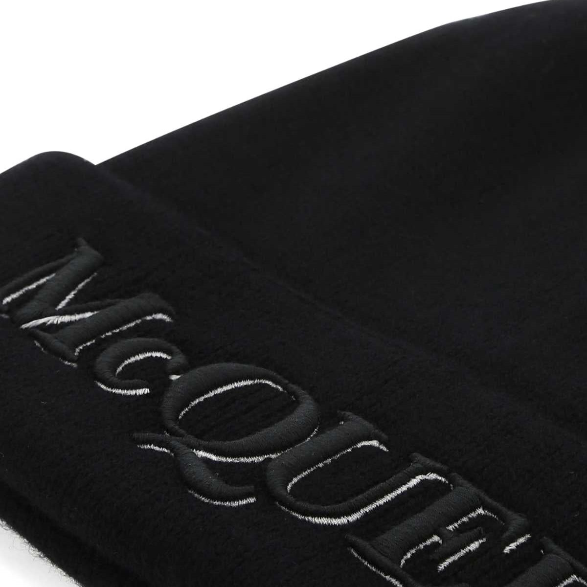 Alexander McQueen Hats? Alexander Mcqueen Men Black Cashmere Beanie Hat Casual Everyday Designer Cap