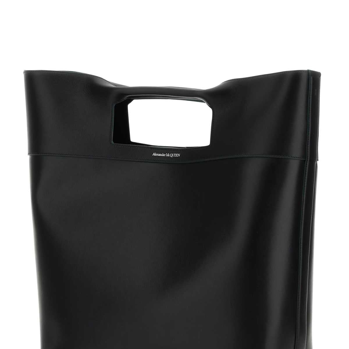 Alexander McQueen premium shoulder bags detail and craftsmanship close-up