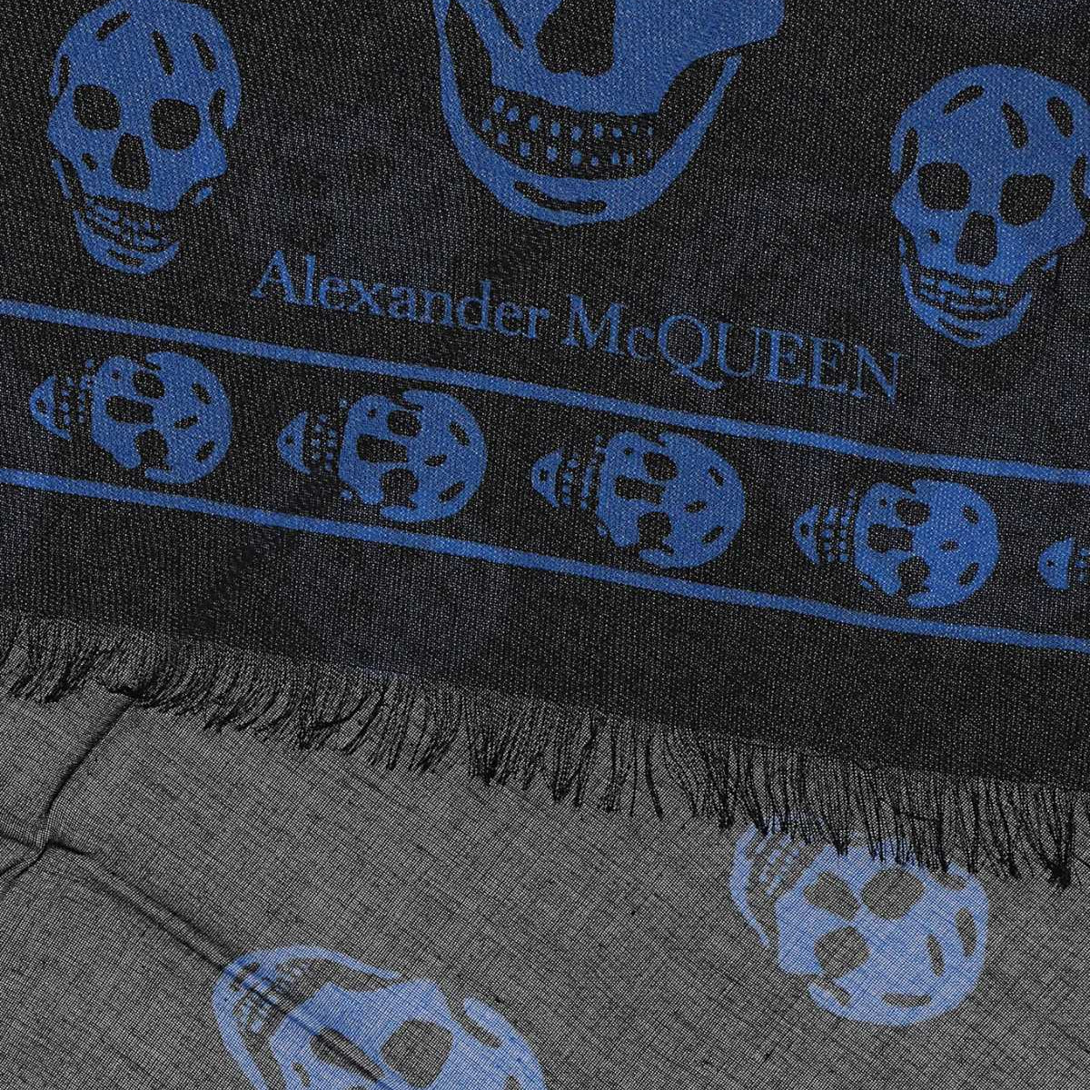 Alexander McQueen Accessories? Alexander Mcqueen Men Printed Modal Blend Foulard Premium Everyday Designer Accessory