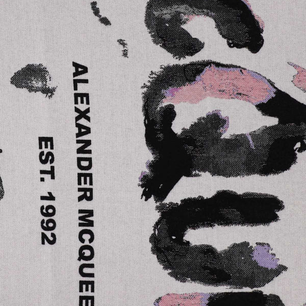 Alexander McQueen Accessories? Alexander Mcqueen Women Embroidered Wool Blend Blanket Premium Everyday Designer Accessory