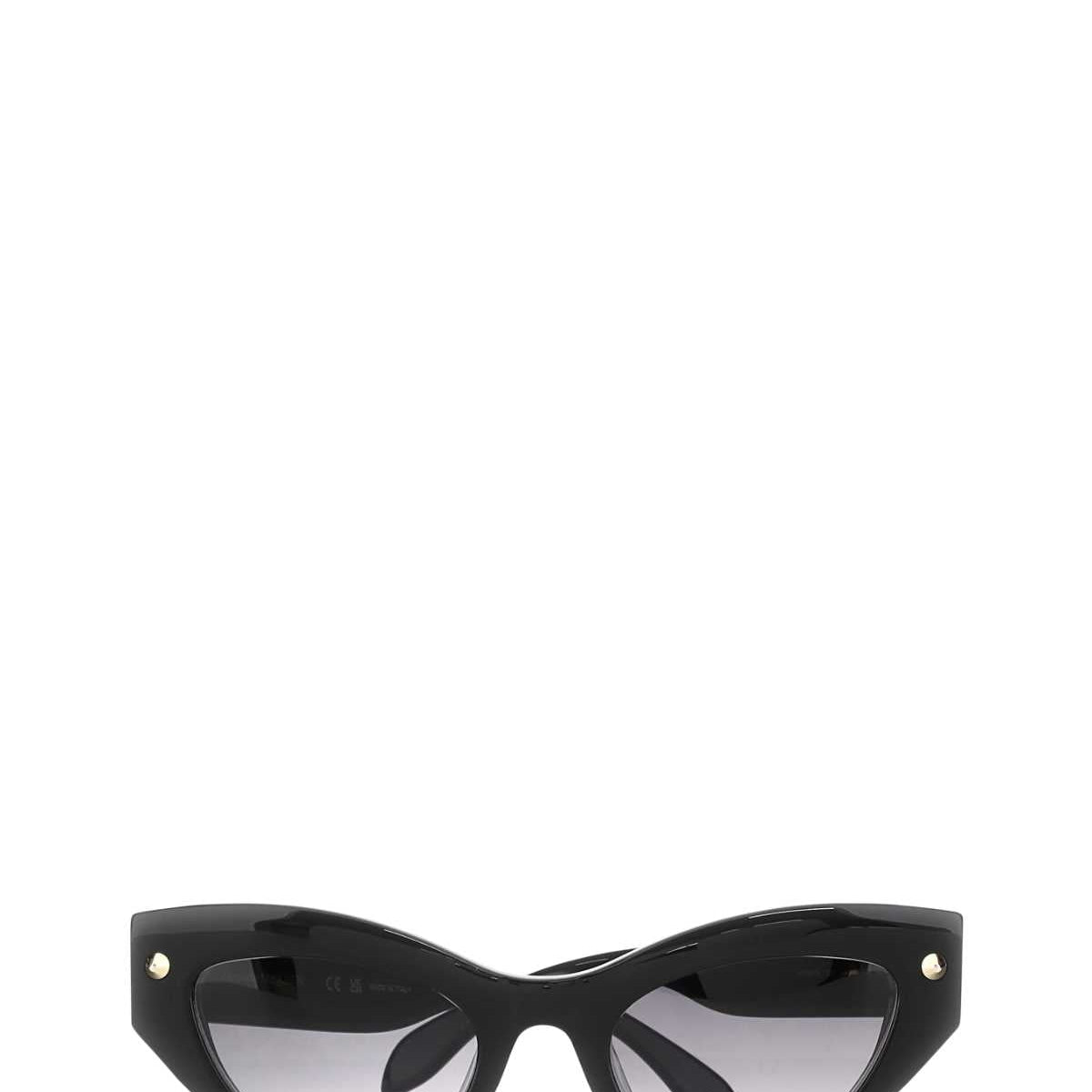 Alexander McQueen premium sunglasses detail and craftsmanship close-up