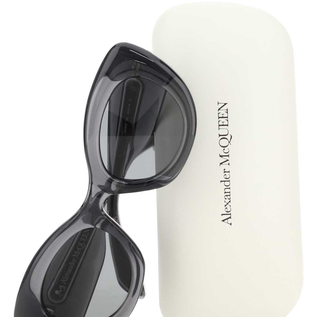 Alexander McQueen sunglasses side profile designer luxury fashion