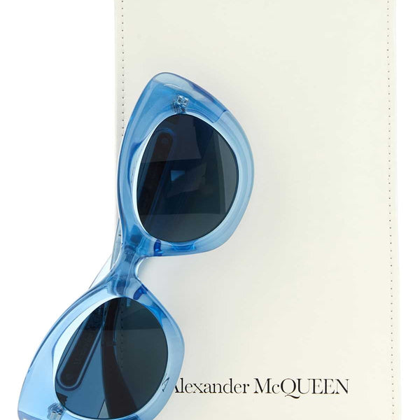 Alexander McQueen sunglasses side profile designer luxury fashion