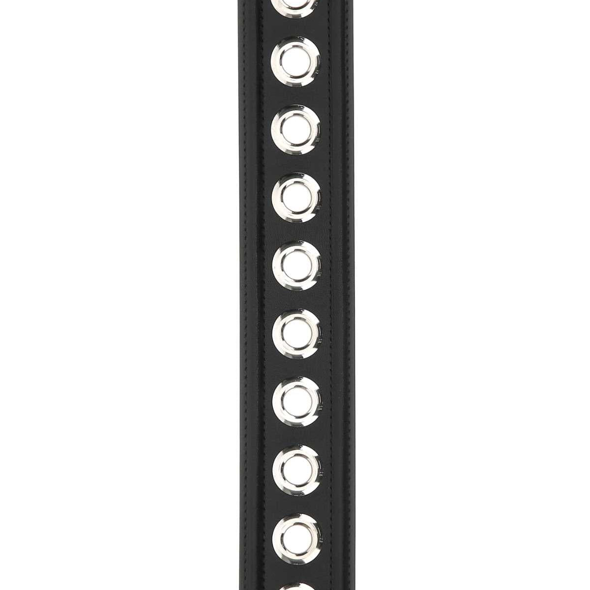 Alexander McQueen belts side profile designer luxury fashion
