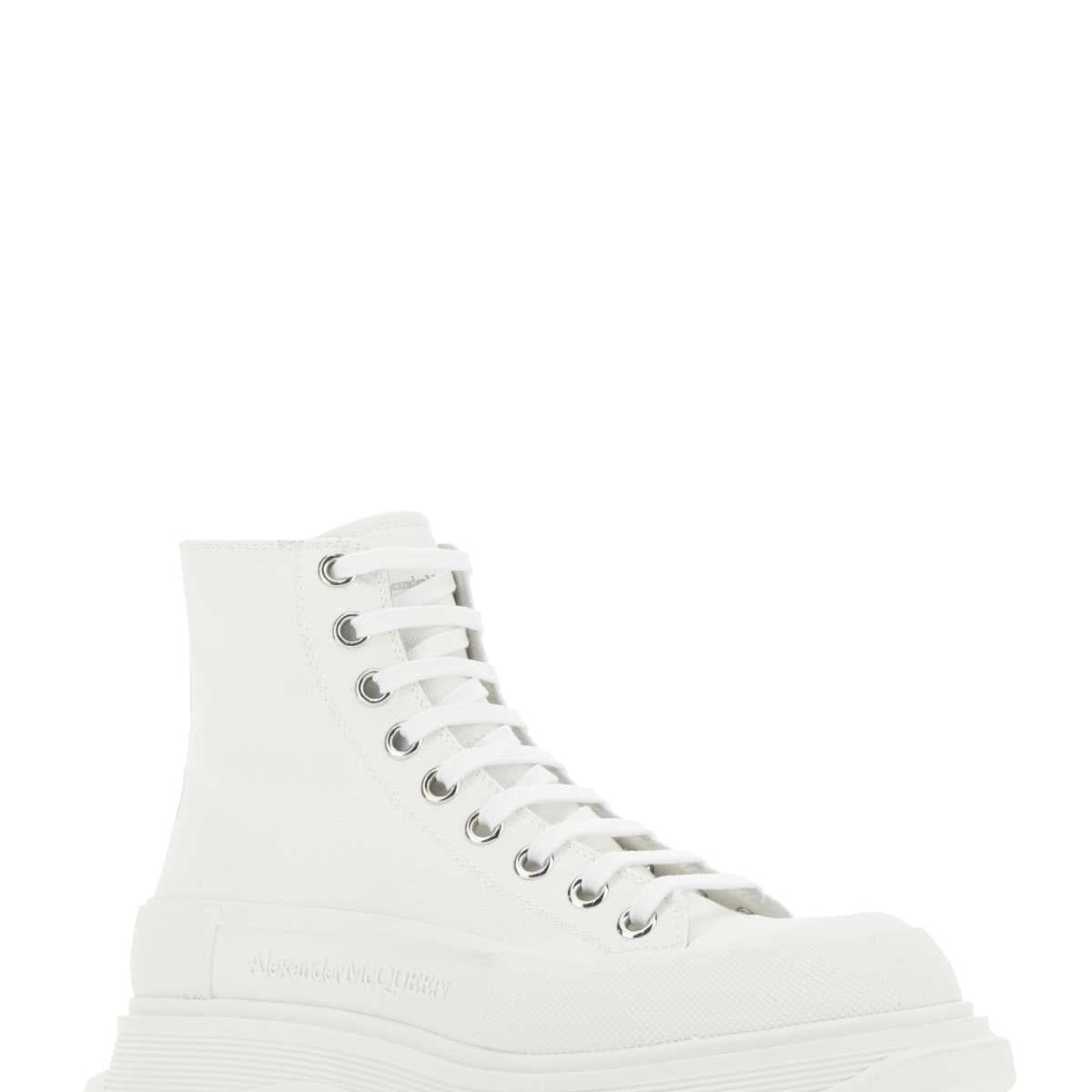 Alexander McQueen premium athletic detail and craftsmanship close-up