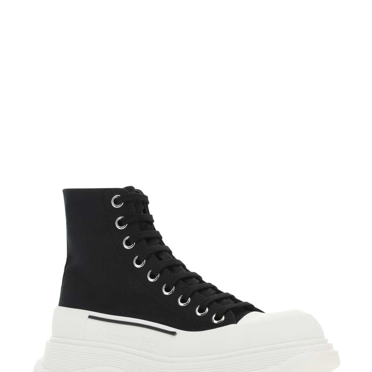 Alexander McQueen premium athletic detail and craftsmanship close-up