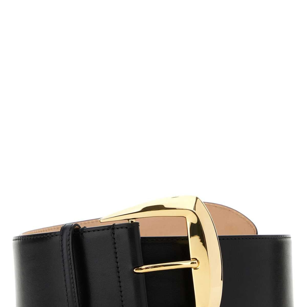 Alexander McQueen belts luxury designer piece front view
