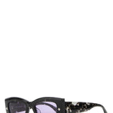 Alexander McQueen sunglasses luxury designer piece front view