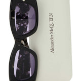 Alexander McQueen sunglasses side profile designer luxury fashion