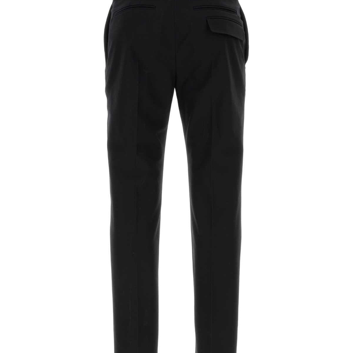 Alexander McQueen premium pants detail and craftsmanship close-up
