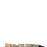 Alexander McQueen belts luxury designer piece front view