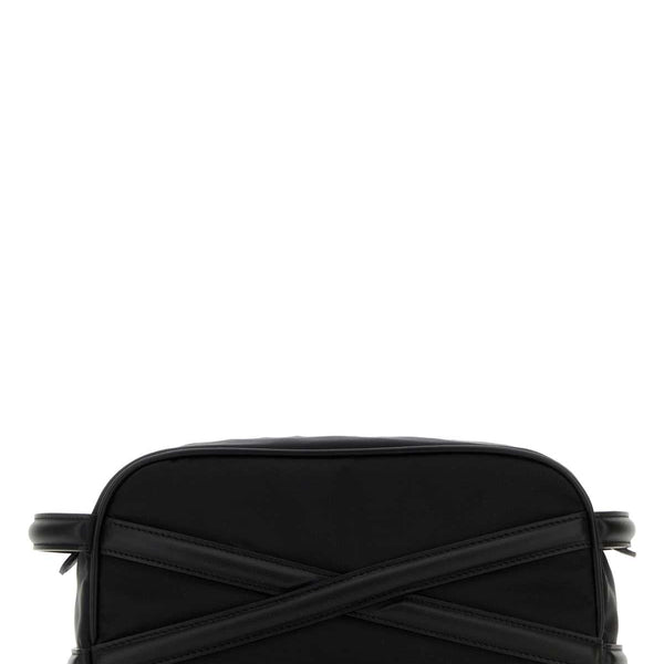 Alexander McQueen Accessories? Alexander Mcqueen Men Black Fabric Beauty Case Luxury Designer Fashion Accessory