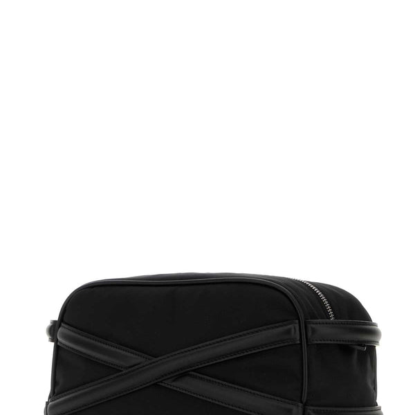 Alexander McQueen Accessories? Alexander Mcqueen Men Black Fabric Beauty Case Luxury Designer Fashion Accessory