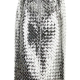 Bottega Veneta premium skirts detail and craftsmanship close-up