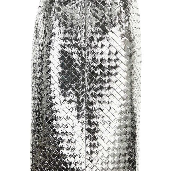 Bottega Veneta premium skirts detail and craftsmanship close-up