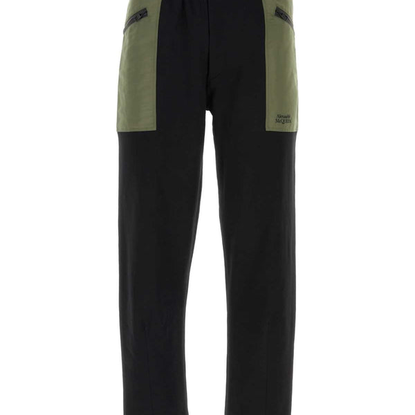 Alexander McQueen Pants? Alexander Mcqueen Men Black Cotton Pant Tailored Everyday Designer Pants