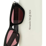 Alexander McQueen sunglasses side profile designer luxury fashion