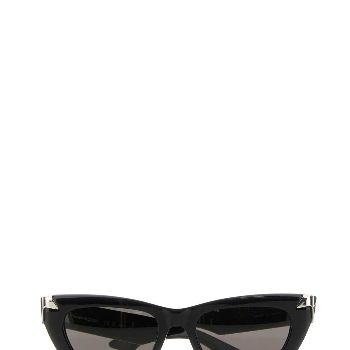 Alexander McQueen premium sunglasses detail and craftsmanship close-up