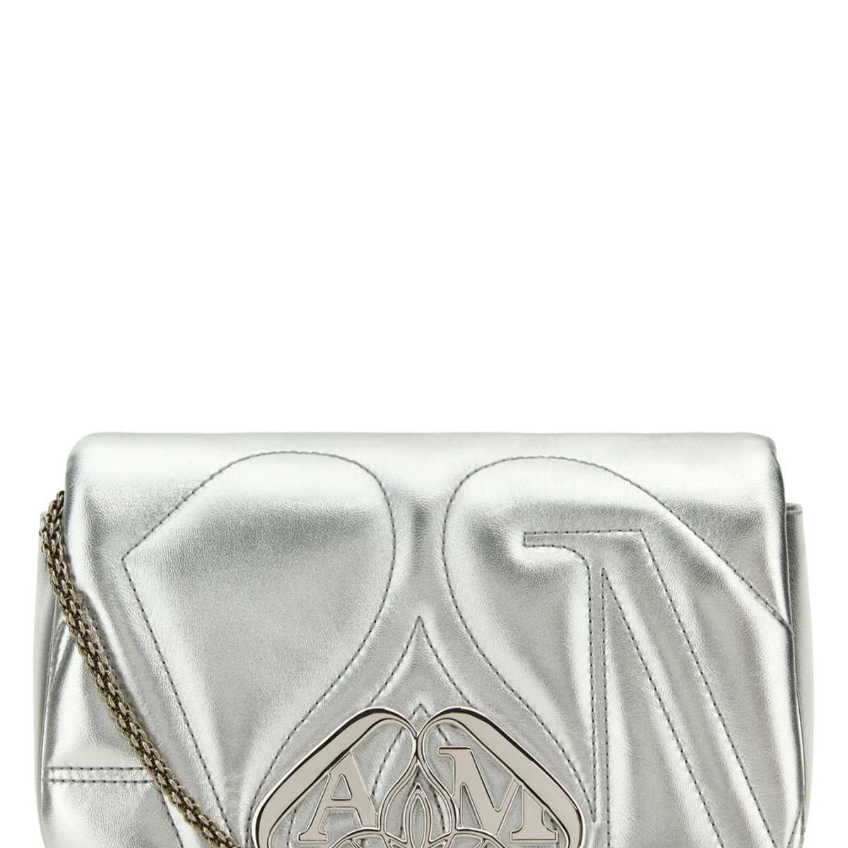 Alexander McQueen clutches luxury designer piece front view