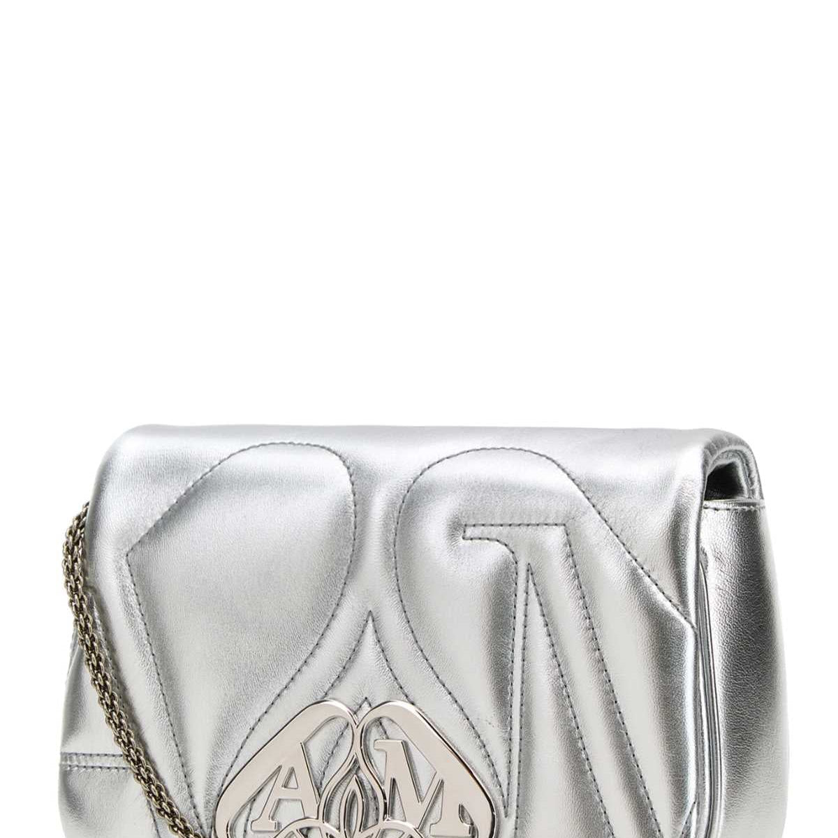 Alexander McQueen premium clutches detail and craftsmanship close-up