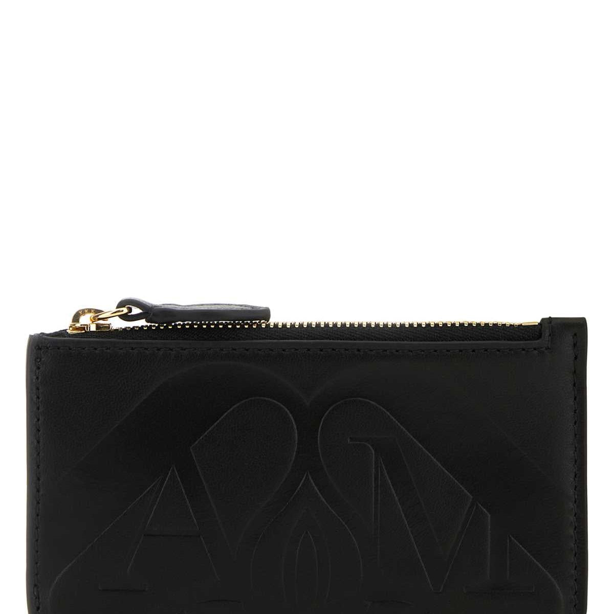 Alexander McQueen wallets luxury designer piece front view