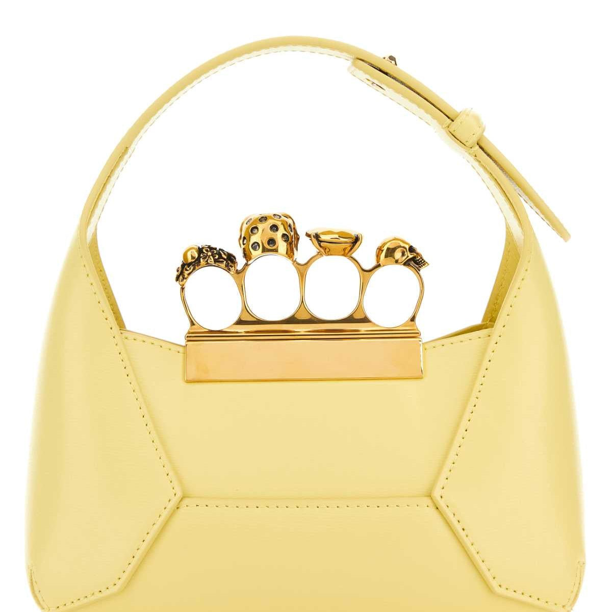 Alexander McQueen shoulder bags side profile designer luxury fashion
