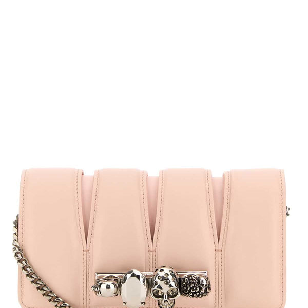 Alexander McQueen Bags? Alexander Mcqueen Women Pink Leather The Slash Clutch Elegant Everyday Designer Handbag