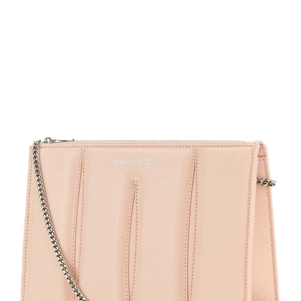 Alexander McQueen premium cross body bags detail and craftsmanship close-up