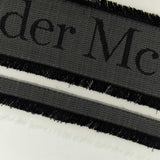 Alexander McQueen premium scarves & wraps detail and craftsmanship close-up