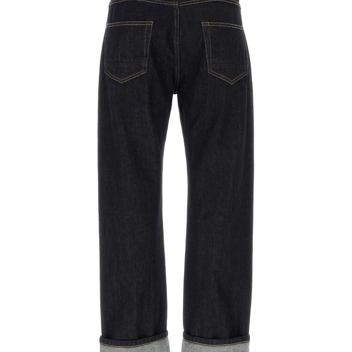 Alexander McQueen Jeans? Alexander Mcqueen Men Dark Blue Denim Jeans Premium Designer Denim Jeans