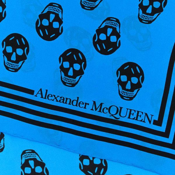 Alexander McQueen premium scarves & wraps detail and craftsmanship close-up