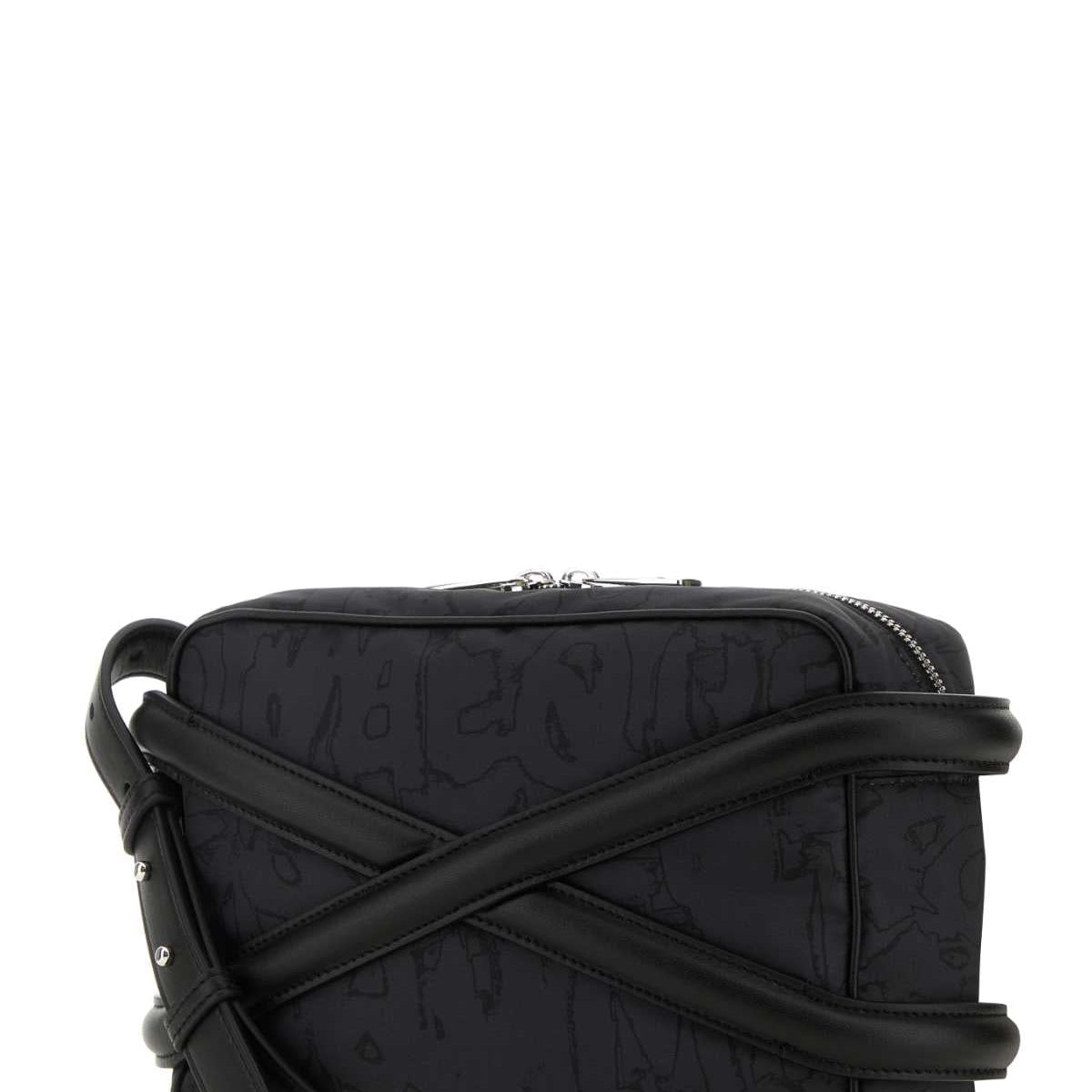 Alexander McQueen premium cross body bags detail and craftsmanship close-up