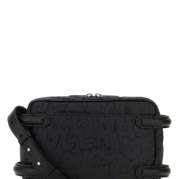 Alexander McQueen Bags? Alexander Mcqueen Men Black Nylon Harness Crossbody Bag Elegant Everyday Designer Handbag