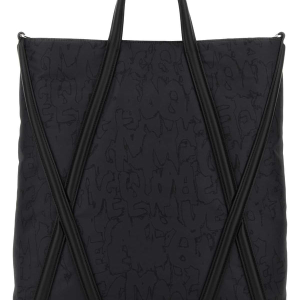 Alexander McQueen Bags? Alexander Mcqueen Men Black Nylon The Harness Shopping Bag Elegant Everyday Designer Handbag