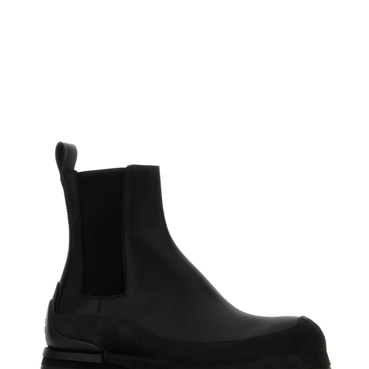 Alexander McQueen Shoes? Alexander Mcqueen Men Black Leather Chelsea Wander Ankle Boots Comfortable Everyday Designer Shoes