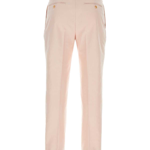 Alexander McQueen Pants? Alexander Mcqueen Men Pastel Pink Twill Pant Premium Designer Casual Trousers