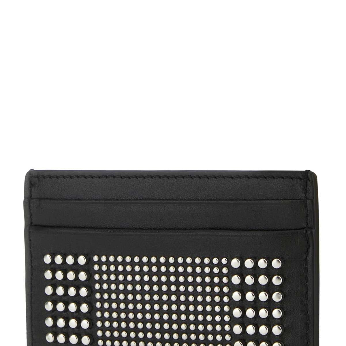 Alexander McQueen premium wallets detail and craftsmanship close-up