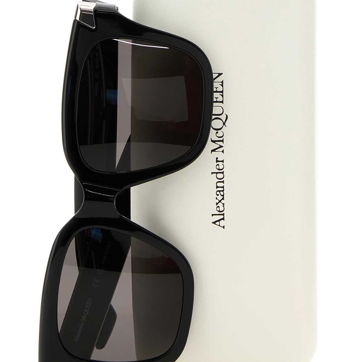 Alexander McQueen sunglasses side profile designer luxury fashion