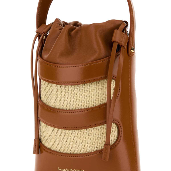 Alexander McQueen premium shoulder bags detail and craftsmanship close-up