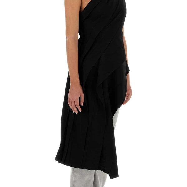 Bottega Veneta Tops? Bottega Veneta Women Black Stretch Viscose Top Elegant Everyday Designer Top