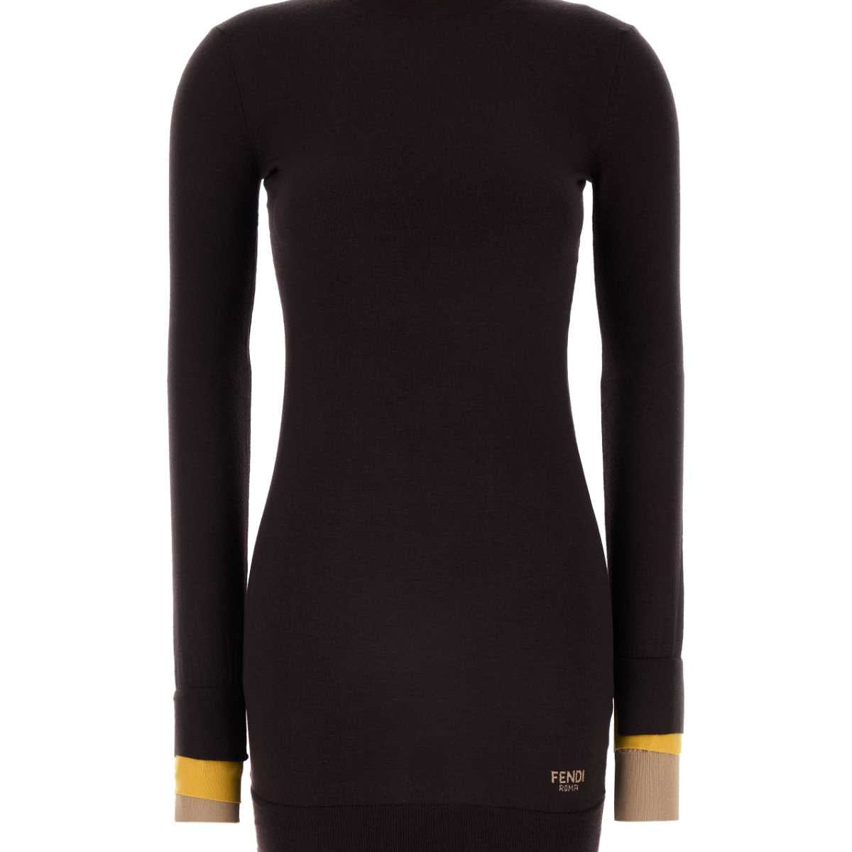 Fendi cocktail dresses luxury designer piece front view