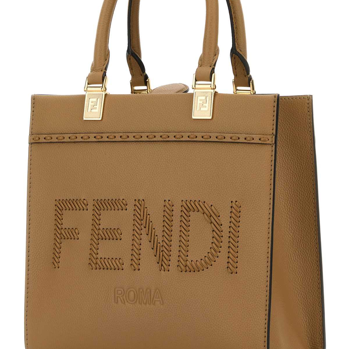 Fendi premium shoulder bags detail and craftsmanship close-up
