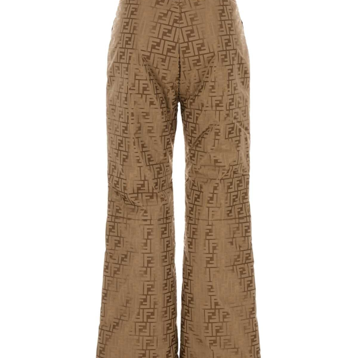 Fendi premium pants detail and craftsmanship close-up