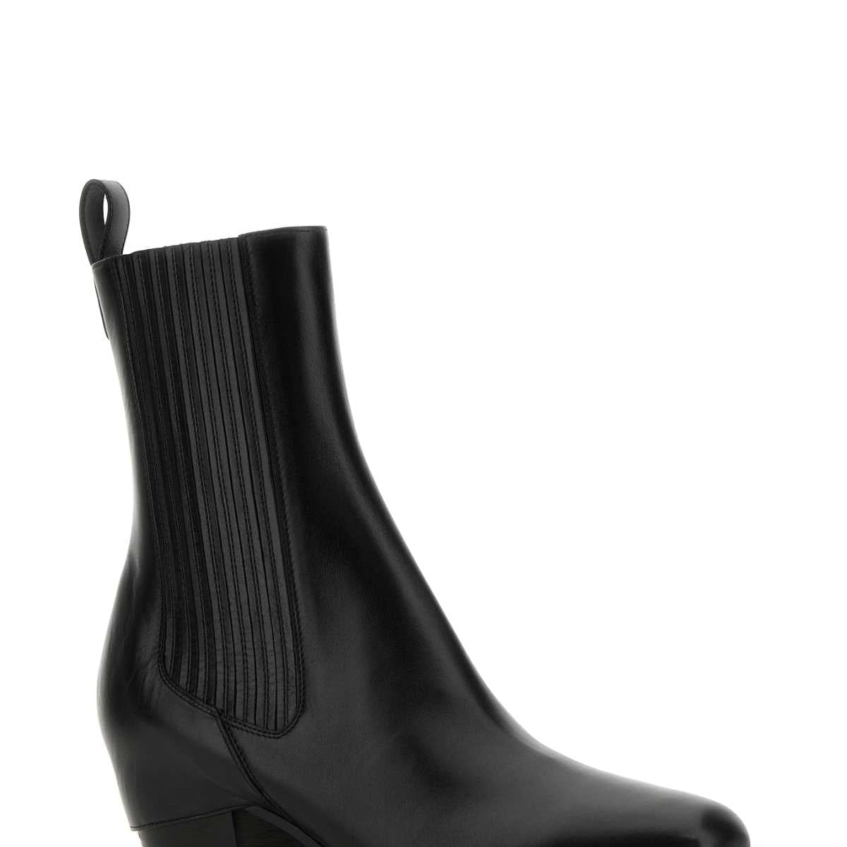 Fendi premium boots & booties detail and craftsmanship close-up